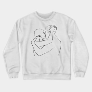 you have a nice heart. Crewneck Sweatshirt